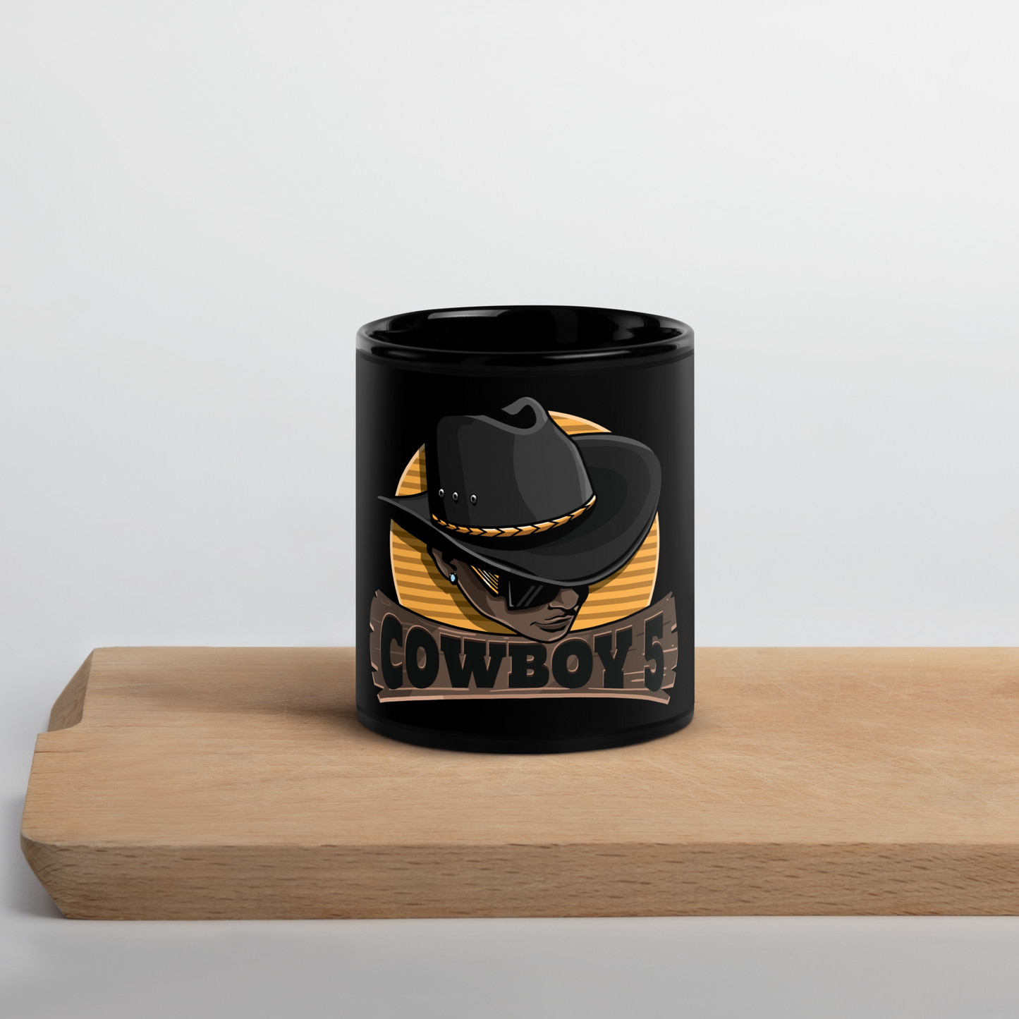 Black Cowboy5 Mug